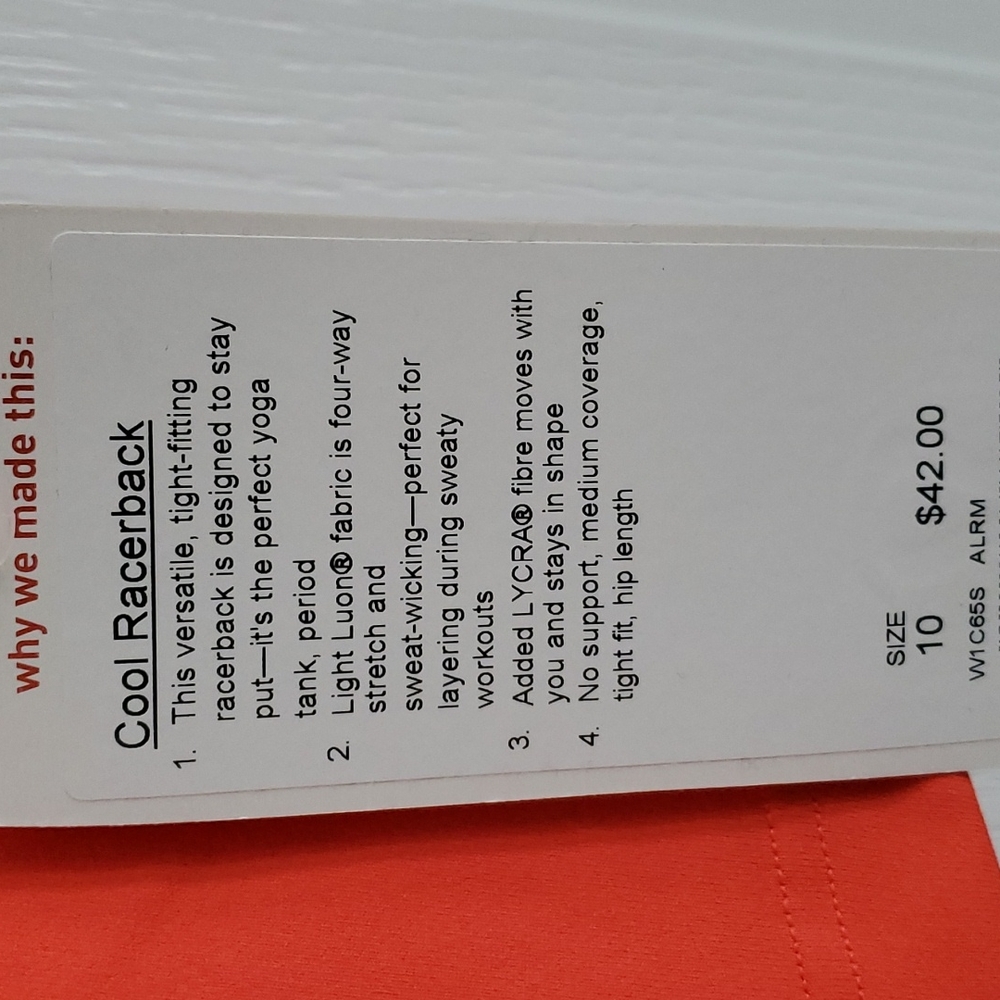 Cool Racerback - OG - Picture 2 of 5